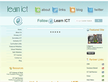 Tablet Screenshot of learn-ict.org.uk